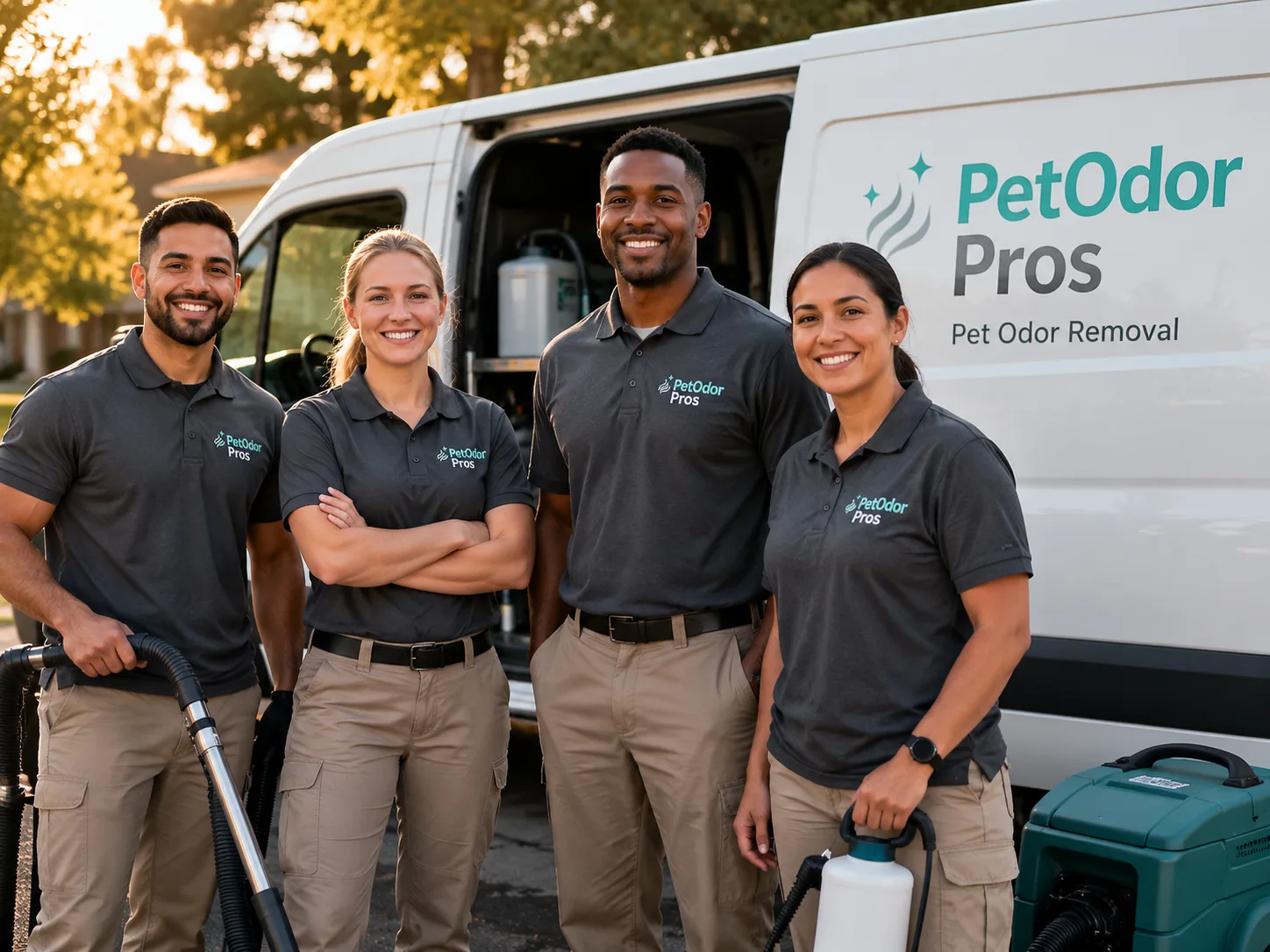 Pet Odor Removal team serving Edison, CA